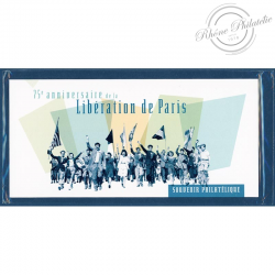 BLOC SOUVENIR N°157, ANNIVERSAIRE LIBERATION PARIS-2019-LUXE