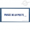 BLOC SOUVENIR N°161, MUSEE DE LA POSTE-2019-LUXE