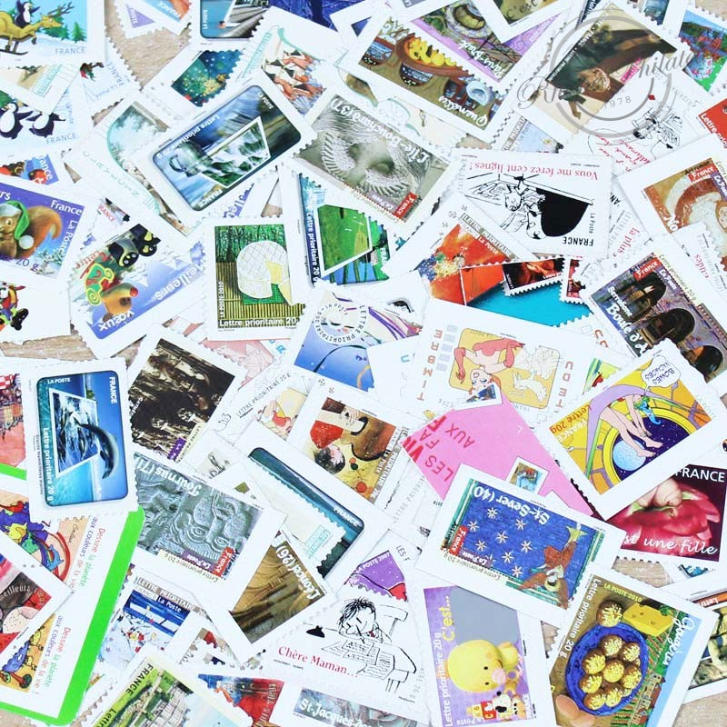 LOT DE 143 TIMBRES-AUTOADHESIFS VALIDITES PERMANENTES POUR LETTRES PRIORITAIRES 20G