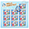 FRANCE BLOC FEUILLET N°139 HELLO MAESTRO, TIMBRES OBL 1ER JOUR-2017