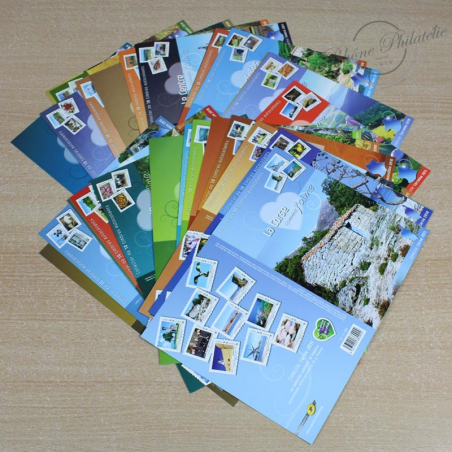 LOT DE 72 LIVRETS COLLECTORS, THÈME LES REGIONS DE FRANCE-2009-10-11