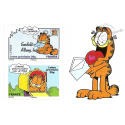 CARNET FRANCE BC194 DE TIMBRES POUR AFFRANCHIR 10 LETTRE 20g "GARFIELD"