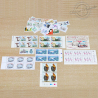 LOT DE TIMBRES DIVERS EN EUROS A PARTIR DE 2014, VF 150,19€
