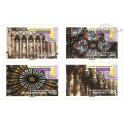 CARNET FRANCE BC 552 DE TIMBRES 12 LETTRES 20g POUR AFFRANCHIR "ART GOTHIQUE"