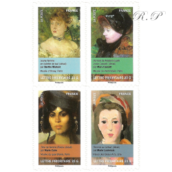 CARNET FRANCE BC674 DE TIMBRES POUR AFFRANCHIR 12 TIMBRES 20g "PORTRAITS FEMMES"