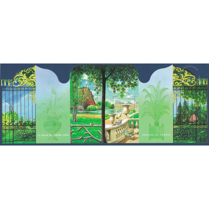 LOT DE 21 BLOCS N°62 SALON DU TIMBRE 2004 LUXEMBOURG, FACIALE 79,8€