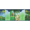 LOT DE 21 BLOCS N°62 SALON DU TIMBRE 2004 LUXEMBOURG, FACIALE 79,8€