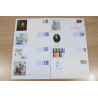 LOT DE 48 ENVELOPPES, PRÉ-AFFRANCHIES, PERS CÉLÈBRES, LETTRES 20G