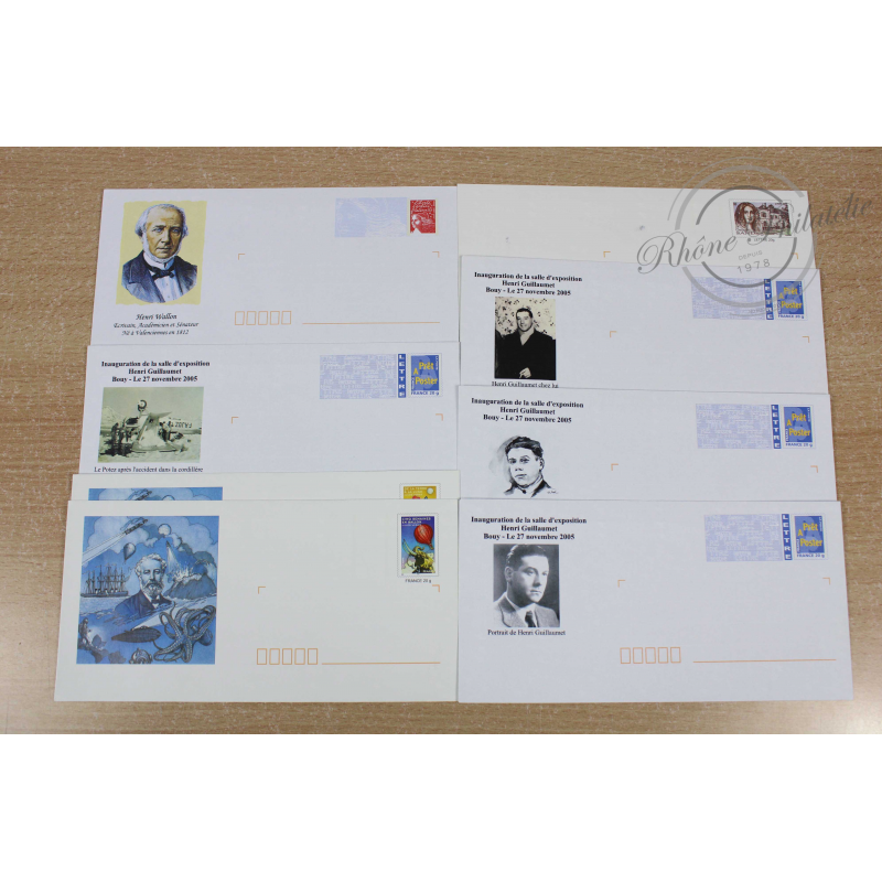 LOT DE 48 ENVELOPPES, PRÉ-AFFRANCHIES, PERS CÉLÈBRES, LETTRES 20G