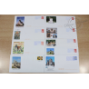 LOT DE 59 ENVELOPPES, PRÉ-AFFRANCHIES, EDIFICES RELIGIEUX, LETTRES 20G