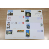 LOT DE 59 ENVELOPPES, PRÉ-AFFRANCHIES, EDIFICES RELIGIEUX, LETTRES 20G