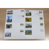LOT DE 59 ENVELOPPES, PRÉ-AFFRANCHIES, EDIFICES RELIGIEUX, LETTRES 20G