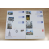 LOT DE 59 ENVELOPPES, PRÉ-AFFRANCHIES, EDIFICES RELIGIEUX, LETTRES 20G