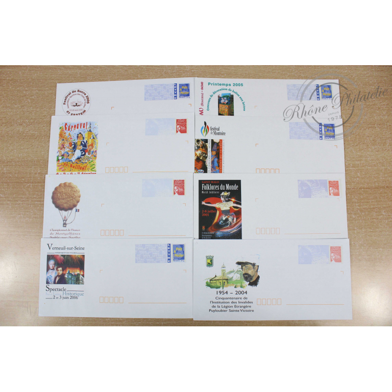 LOT DE 51 ENVELOPPES, PRÉ-AFFRANCHIES, FESTIVITÉS, LETTRES 20G