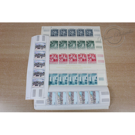 LOT DE TIMBRES DIVERS EN FRANCS, MONACO VALEUR FACIALE 300€