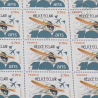 FEUILLE TIMBRES POSTE N°5085, TRANSPORT AERIEN, HELICE ECLAIR-2016