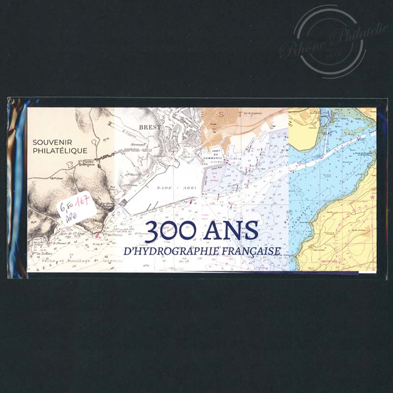 BLOC SOUVENIR N°167, ANNIVERSAIRE DU SERVICE HYDROGRAPHIQUE-2020-LUXE