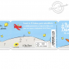 CARNET FRANCE BC2001, LE PETIT PRINCE, TIMBRES POUR AFFRANCHIR 12 LETTRES 20G