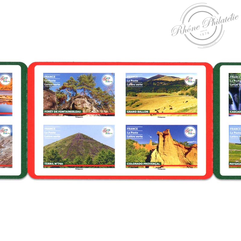CARNET FRANCE BC2025, "SITES NATURELS", TIMBRES POUR AFFRANCHIR 12 LETTRES 20G