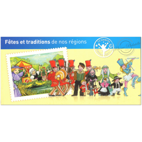 Carnet de 12 timbres Noël - Mon carnet de timbres féérique