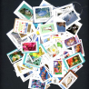 LOT DE 100 TIMBRES A VALIDITES PERMANENTES, LETTRES VERTES DE 20G