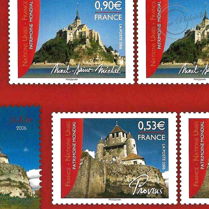 LOT DE 10 EMISSIONS COMMUNES (2006) ONU BLISTER OUVERT