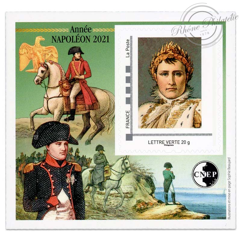 FRANCE BLOC CNEP DENTELE N°87 "ANNEE NAPOLEON" 2021