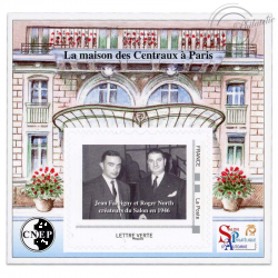 FRANCE BLOC CNEP DENTELE N°88 "LA MAISON DES CENTRAUX" 2021