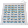 FEUILLE N°4937 SAINTES-MARIES-DE-LA-MER, 48 TIMBRES NON ADHESIFS DE 2016