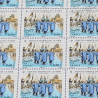 FEUILLE N°4937 SAINTES-MARIES-DE-LA-MER, 48 TIMBRES NON ADHESIFS DE 2016