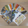 GROS LOT DE 87 BLOCS SOUVENIRS DE FRANCE