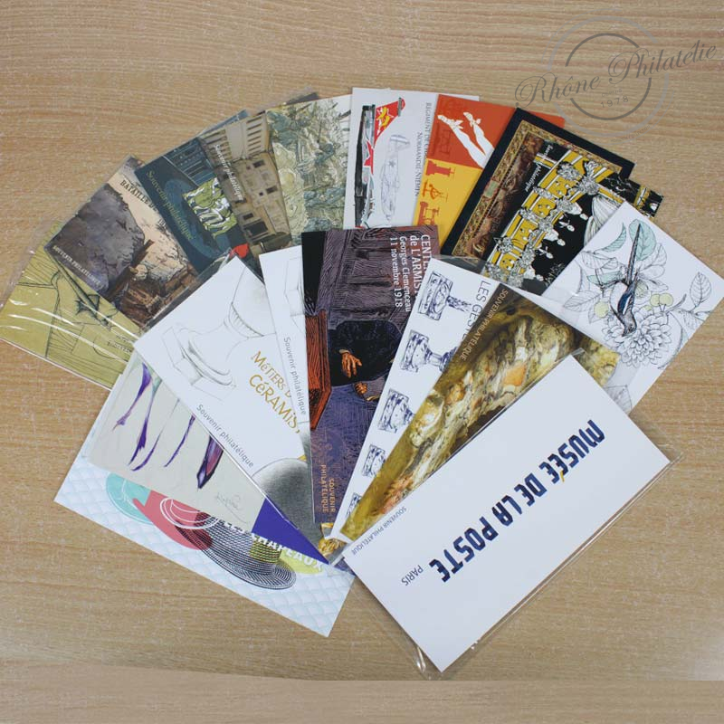 GROS LOT DE 87 BLOCS SOUVENIRS DE FRANCE