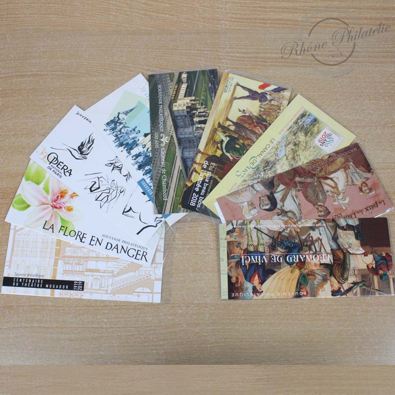 GROS LOT DE 87 BLOCS SOUVENIRS DE FRANCE
