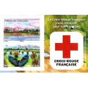 CARNET FRANCE BC837 DE TIMBRES POUR AFFRANCHIR 10 LETTRES 20G  "CROIX-ROUGE"
