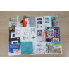 LOT DE TIMBRES DIVERS EN EUROS 2014-17, VF 184€
