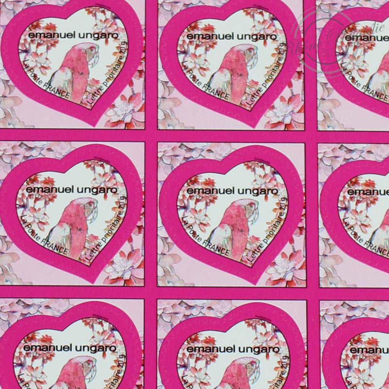 Feuillet de 5 timbres Saint Valentin Cœur d'Hermès F4717 neuf