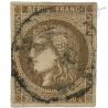 FRANCE, N°47 TYPE CÉRÈS 30 C, TIMBRE OBLITÉRÉ-1870