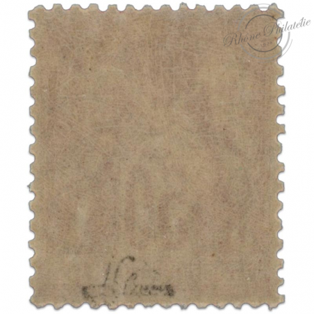 FRANCE N°104 TYPE SAGE 50C ROSE, TIMBRE NEUF* SIGNÉ JF BRUN-1900