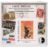 FRANCE BLOC CNEP DENTELÉ N° 89 "CARTE POSTALE 150 ANS" PARIS PHILEX 2022