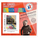 BLOC FFAP N°13 "CHOLET 2017" FRANCE TIMBRE PRIORITAIRE AUTOADHESIF NEUF**