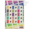 FEUILLE F4048P MARIANNE LAMOUCHE, TIMBRES AUTOADHÉSIFS PERSONNALISÉS PASSION PHILATÉLIE