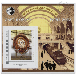 FRANCE BLOC CNEP DENTELÉ N°90 "GARE D'ORSAY - PARIS" 2022