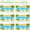 POSTE AÉRIENNE N°75 LIAISON NANCY LUNEVILLE 2012 FEUILLE COLLECTOR TIMBRES NEUFS