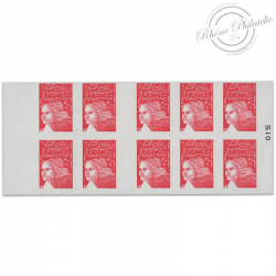 CARNET FRANCE 3419-C17 DE 10 TIMBRES POUR AFFRANCHIR MARIANNE DU 14 JUILLET