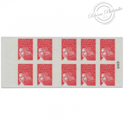 CARNET FRANCE 3419-C6 DE 10 TIMBRES POUR AFFRANCHIR MARIANNE ROUGE DU 14 JUILLET
