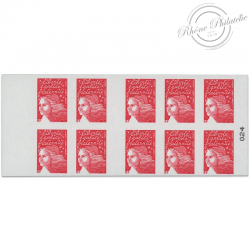 CARNET FRANCE 3419-C5 DE 10 TIMBRES POUR AFFRANCHIR MARIANNE ROUGE DU 14 JUILLET