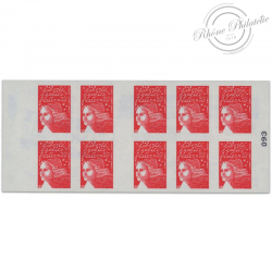 CARNET FRANCE 3419-C13 DE 10 TIMBRES POUR AFFRANCHIR MARIANNE DU 14 JUILLET