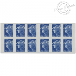 CARNET FRANCE 592-C3 EUROPE MARIANNE DE BEAUJARD 12 TIMBRES POUR AFFRANCHIR