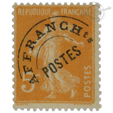 FRANCE PREOBLITÉRÉ N°50 TYPE SEMEUSE FOND PLEIN, TIMBRE NEUF** 1922-47