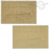 FRANCE N°299-300 PAQUEBOT NORMANDIE, TIMBRES NEUFS - 1935